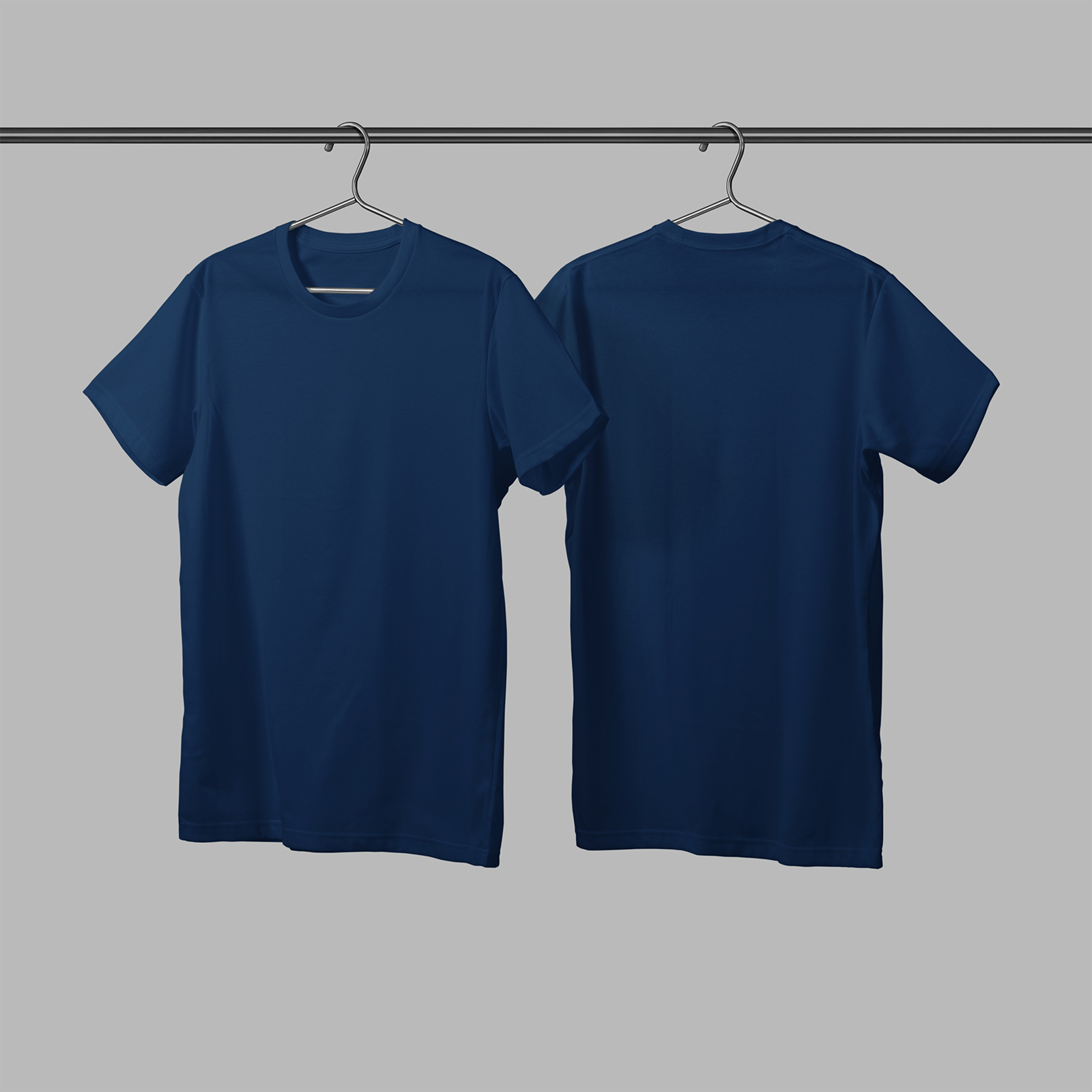 french-navy-round-neck-tshirt-printintheuk-plain-uc301