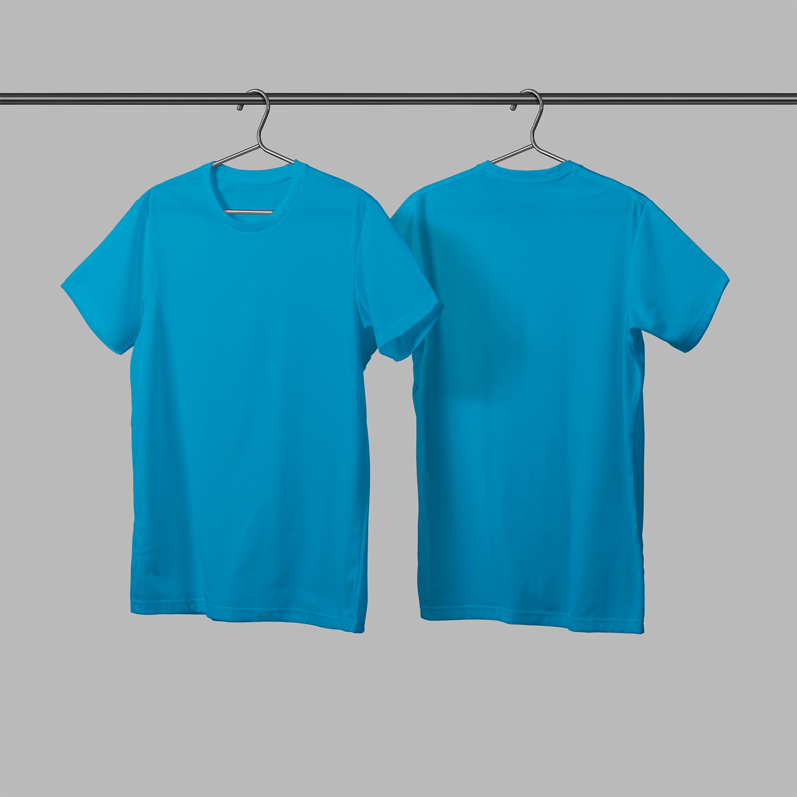 sapphire-blue-round-neck-tshirt-printintheuk-plain-uc301