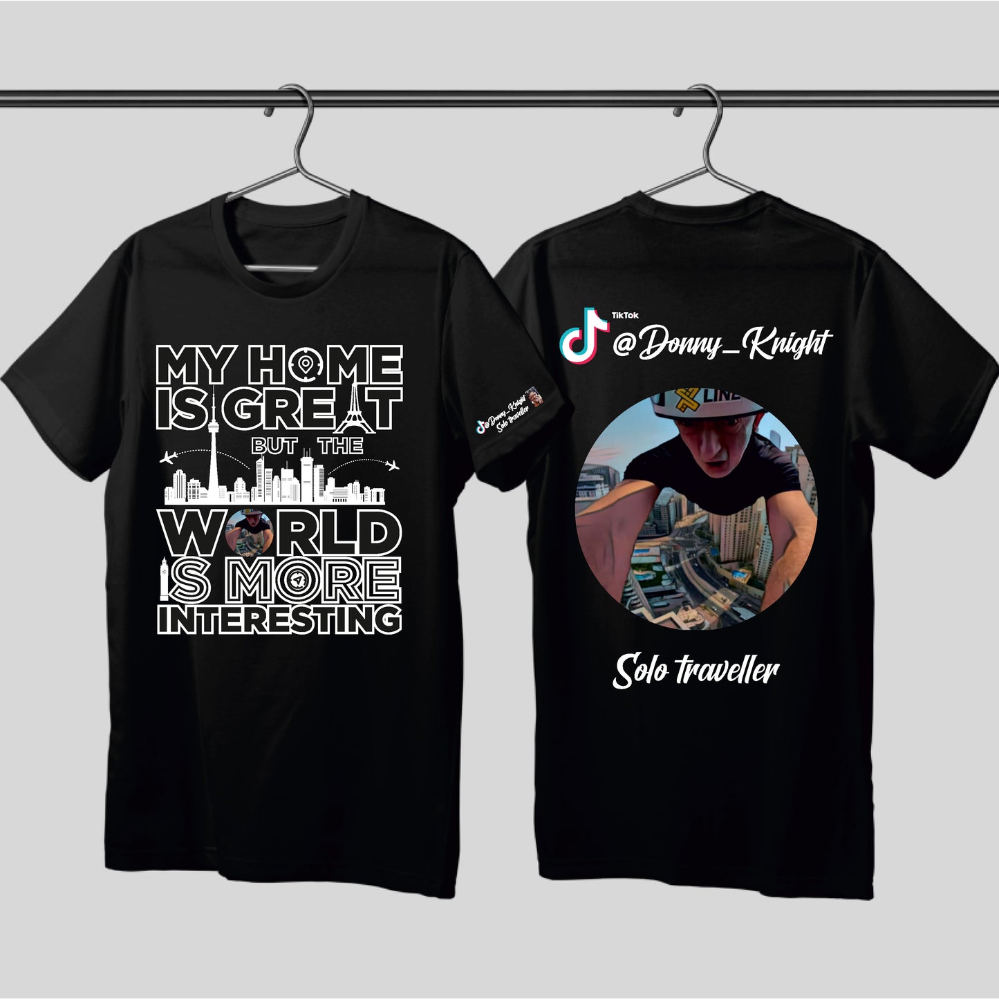 Donny Knight Travel Collection T-shirts