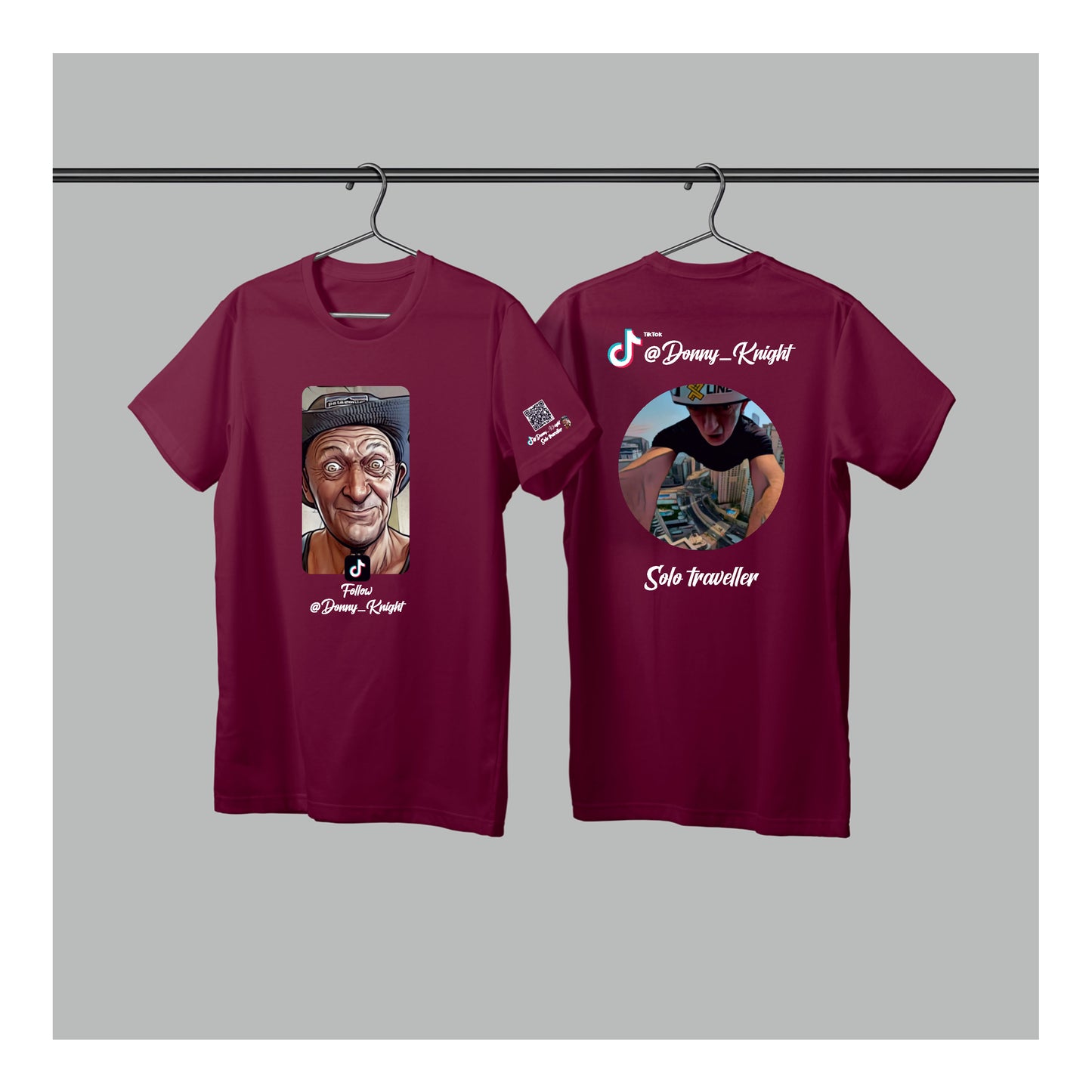 Zip Line Donny Knight T-shirts