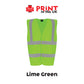 Hi‑Vis Vests - Safety Waistcoat – Plain Colours