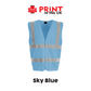 Hi‑Vis Vests - Safety Waistcoat – Plain Colours
