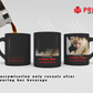 Colour Changing Mugs | 11oz | Matte Black Reveal