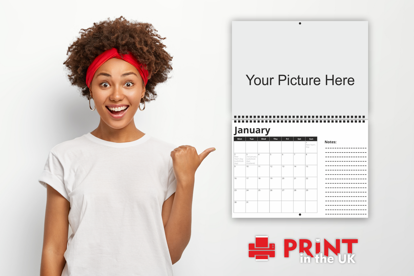 A4 | Wall Calendars | Your pictures | Fully customised | FREE DELIVERY