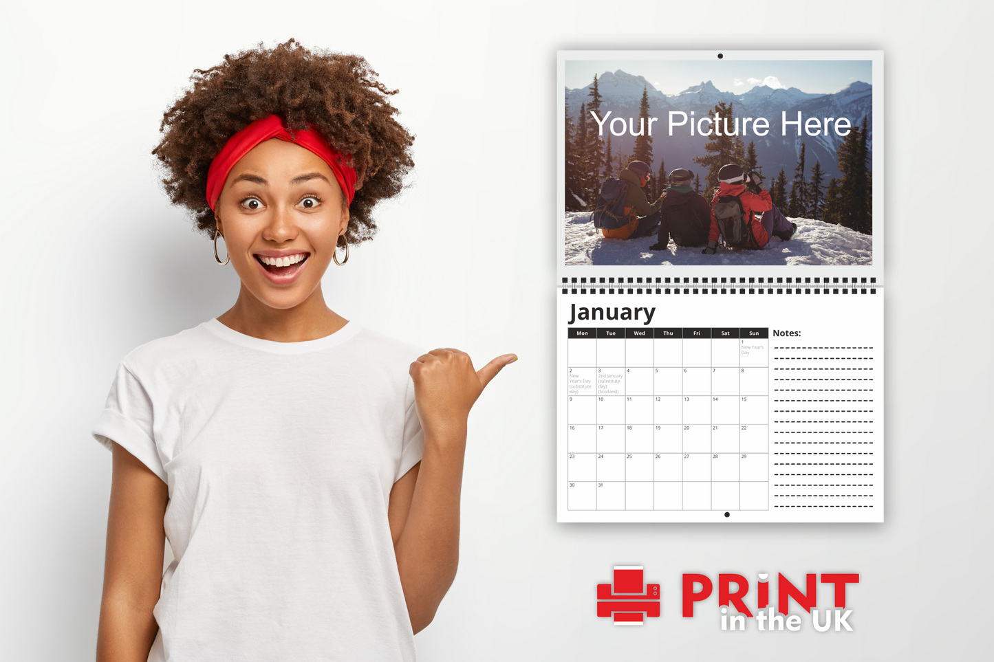 A4 | Wall Calendars | Your pictures | Fully customised | FREE DELIVERY